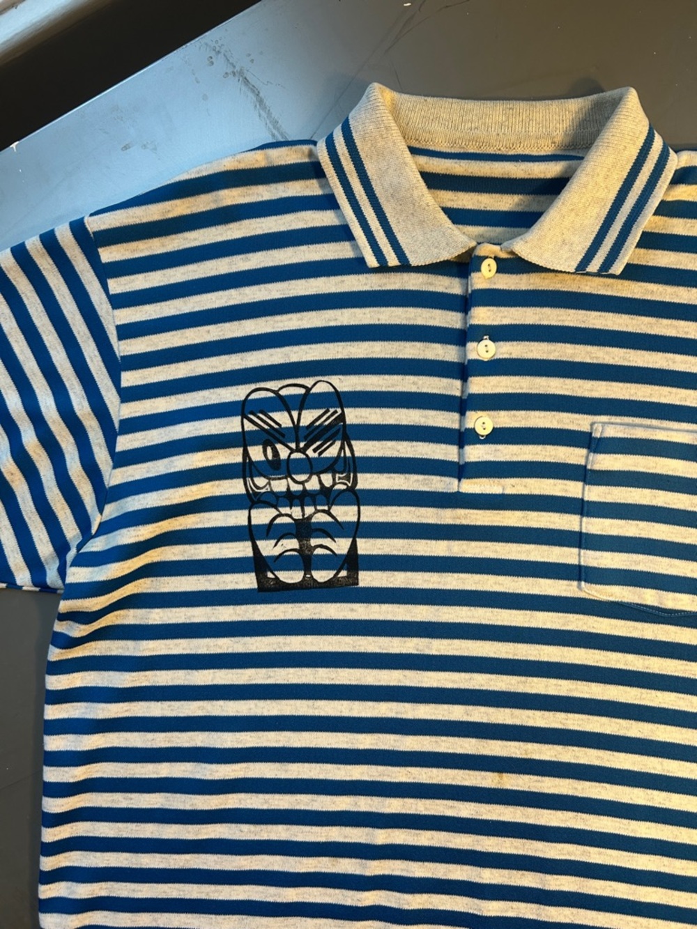 Custom Stripped polo